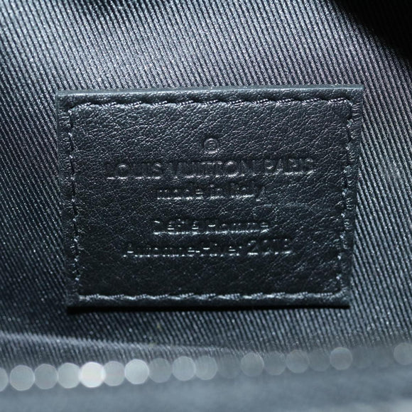 LOUIS VUITTON Eclipse Glaze Messenger PM Shoulder Bag Gray M52218 LV Auth 30549A