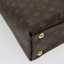 LOUIS VUITTON Monogram V Tote MM Tote Bag 2way M45273 LV Auth 30668S-17