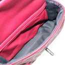 CHANEL Matelasse Chain Backpack Lamb Skin Bordeaux CC Auth 30736AV-19