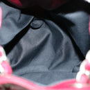 CHANEL Matelasse Chain Backpack Lamb Skin Bordeaux CC Auth 30736AV-10