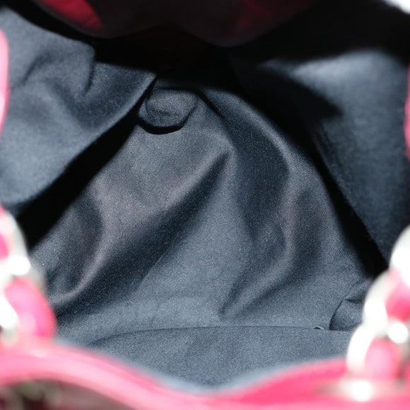 CHANEL Matelasse Chain Backpack Lamb Skin Bordeaux CC Auth 30736AV