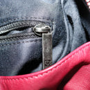 CHANEL Matelasse Chain Backpack Lamb Skin Bordeaux CC Auth 30736AV-23