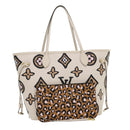 LOUIS VUITTON Monogram Wild at Heart Neverfull MM Tote Bag M45819 Auth 30747S-1