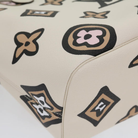 LOUIS VUITTON Monogram Wild at Heart Neverfull MM Tote Bag M45819 Auth 30747S