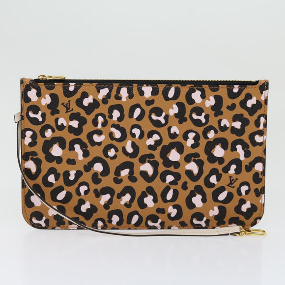 LOUIS VUITTON Monogram Wild at Heart Neverfull MM Tote Bag M45819 Auth 30747S