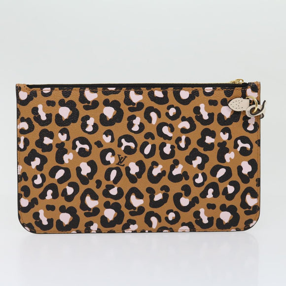 LOUIS VUITTON Monogram Wild at Heart Neverfull MM Tote Bag M45819 Auth 30747S