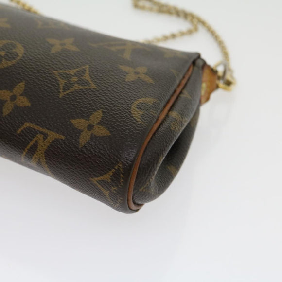 LOUIS VUITTON Monogram Eva Shoulder Bag M95567 LV Auth 30805