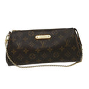 LOUIS VUITTON Monogram Eva Shoulder Bag M95567 LV Auth 30805-13