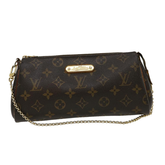LOUIS VUITTON Monogram Eva Shoulder Bag M95567 LV Auth 30805