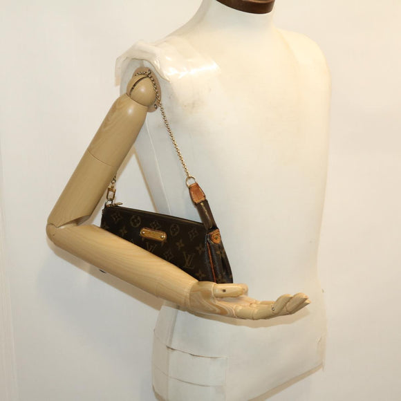 LOUIS VUITTON Monogram Eva Shoulder Bag M95567 LV Auth 30805