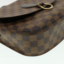 LOUIS VUITTON Damier Ebene Saint Cloud GM Shoulder Bag LV Auth 31123SAV-16