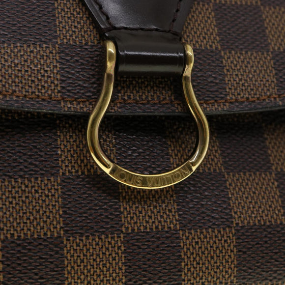 LOUIS VUITTON Damier Ebene Saint Cloud GM Shoulder Bag LV Auth 31123SAV