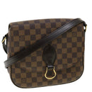 LOUIS VUITTON Damier Ebene Saint Cloud GM Shoulder Bag LV Auth 31123SAV-1