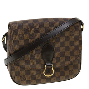 LOUIS VUITTON Damier Ebene Saint Cloud GM Shoulder Bag LV Auth 31123SAV