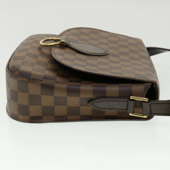 LOUIS VUITTON Damier Ebene Saint Cloud GM Shoulder Bag LV Auth 31123SAV