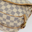 LOUIS VUITTON Damier Azur Canvas Saumur 30 Shoulder Bag N48202 LV Auth 31179SAV-16