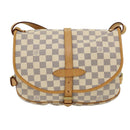 LOUIS VUITTON Damier Azur Canvas Saumur 30 Shoulder Bag N48202 LV Auth 31179SAV-2