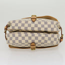 LOUIS VUITTON Damier Azur Canvas Saumur 30 Shoulder Bag N48202 LV Auth 31179AV-5