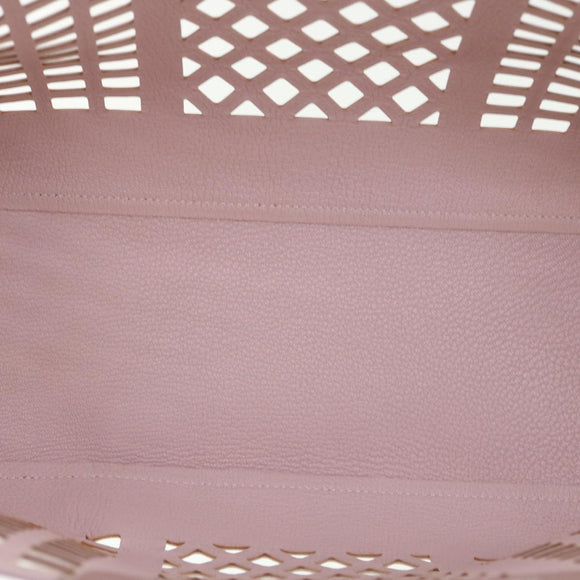 LOUIS VUITTON Patent Leather Jerry MM Hand Bag Purple M94207 LV Auth 31293AV