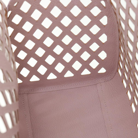 LOUIS VUITTON Patent Leather Jerry MM Hand Bag Purple M94207 LV Auth 31293AV