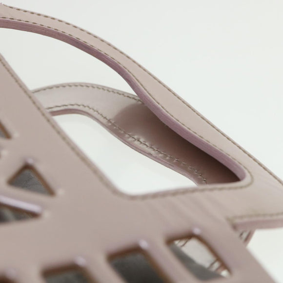 LOUIS VUITTON Patent Leather Jerry MM Hand Bag Purple M94207 LV Auth 31293AV