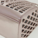 LOUIS VUITTON Patent Leather Jerry MM Hand Bag Purple M94207 LV Auth 31293AV-8