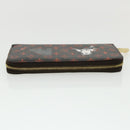 LOUIS VUITTON Monogram transformed Zippy Wallet Long Wallet M63875 Auth 31384AM-4