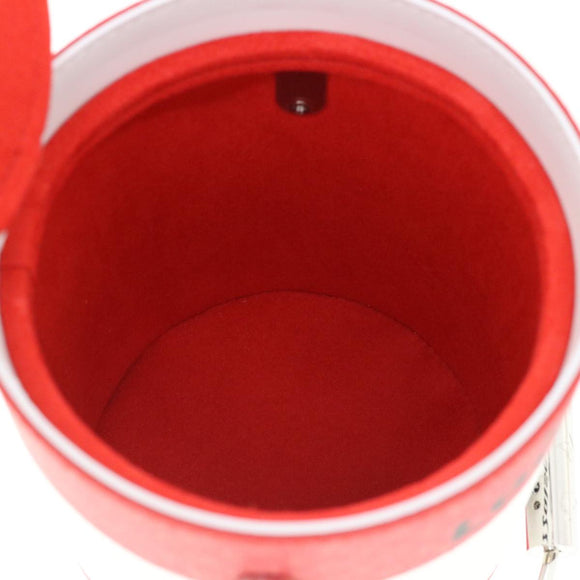 LOUIS VUITTON LV・painted can Shoulder Bag Red M81595 LV Auth 31817SM
