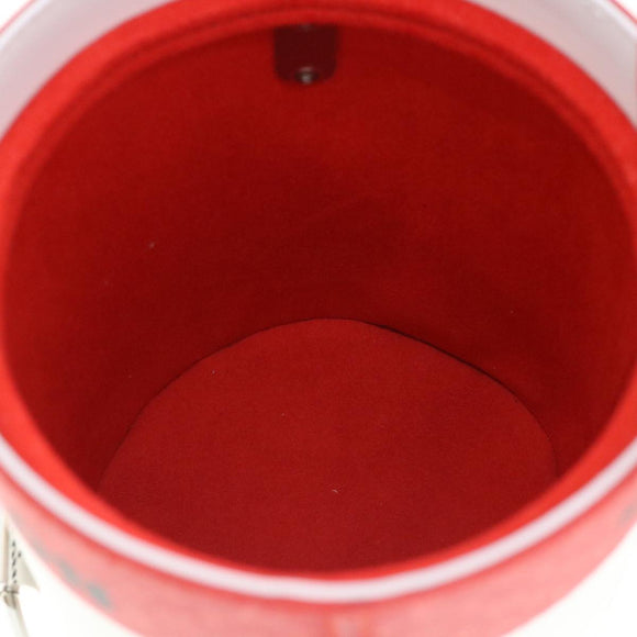 LOUIS VUITTON LV・painted can Shoulder Bag Red M81595 LV Auth 31817SM