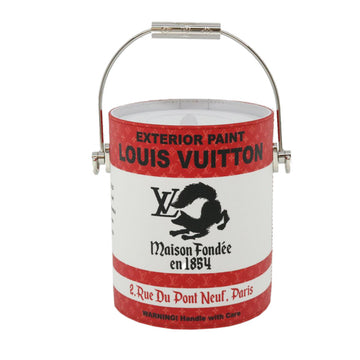 LOUIS VUITTON LV・painted can Shoulder Bag Red M81595 LV Auth 31817S - 0