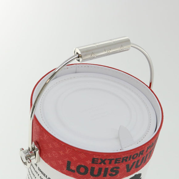 LOUIS VUITTON LV・painted can Shoulder Bag Red M81595 LV Auth 31817SM