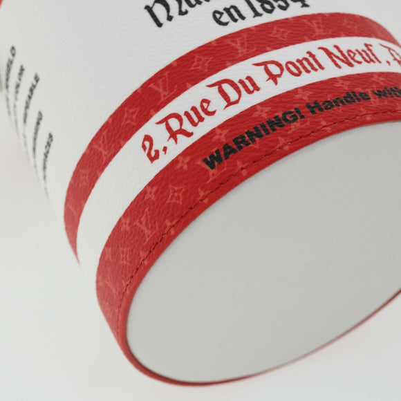 LOUIS VUITTON LV・painted can Shoulder Bag Red M81595 LV Auth 31817S