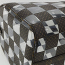 LOUIS VUITTON Monogram chess Keepall Bandouliere 50 Boston M20864 LV Auth 31818S-15