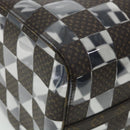 LOUIS VUITTON Monogram chess Keepall Bandouliere 50 Boston M20864 LV Auth 31818S-17