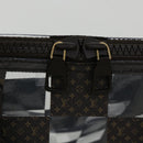 LOUIS VUITTON Monogram chess Keepall Bandouliere 50 Boston M20864 LV Auth 31818S-9