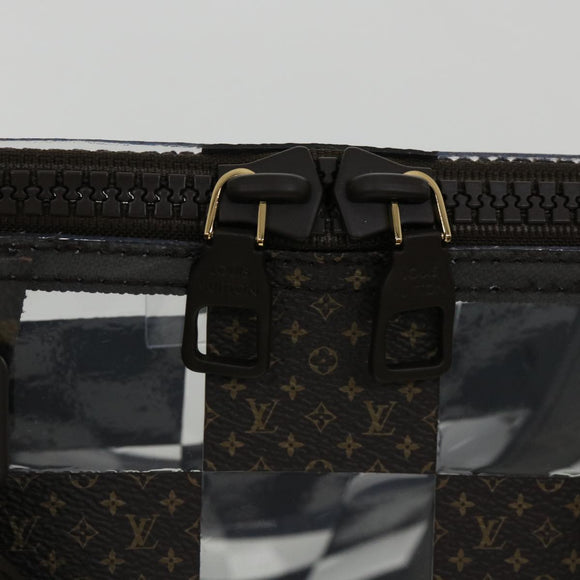 LOUIS VUITTON Monogram chess Keepall Bandouliere 50 Boston M20864 LV Auth 31818S