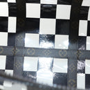 LOUIS VUITTON Monogram chess Keepall Bandouliere 50 Boston M20864 LV Auth 31818S-11