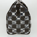 LOUIS VUITTON Monogram chess Keepall Bandouliere 50 Boston M20864 LV Auth 31818S-4