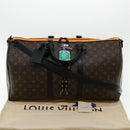 LOUIS VUITTON Cartoon Virgil Keepall Bandouliere50 Boston Bag M45616 Auth 31893S-12
