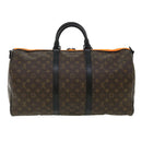 LOUIS VUITTON Cartoon Virgil Keepall Bandouliere50 Boston Bag M45616 Auth 31893S-2