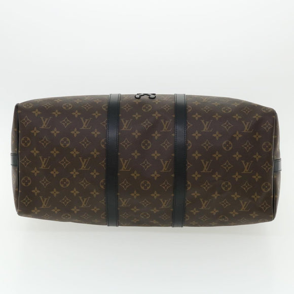 LOUIS VUITTON Cartoon Virgil Keepall Bandouliere50 Boston Bag M45616 Auth 31893S