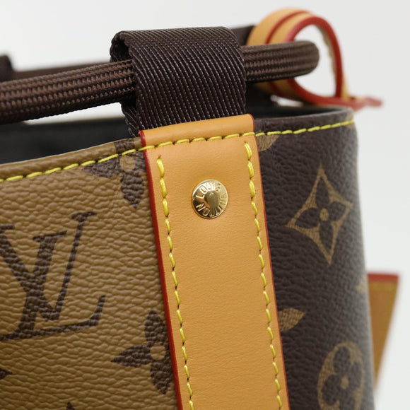 31989S VUITTON Monogram Stripe Randonnee messenger Shoulder M45968 Auth 31989SM