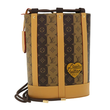 31989S VUITTON Monogram Stripe Randonnee messenger Shoulder M45968 Auth 31989S