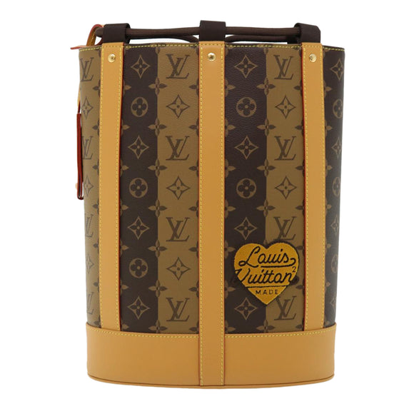 31989S VUITTON Monogram Stripe Randonnee messenger Shoulder M45968 Auth 31989SM