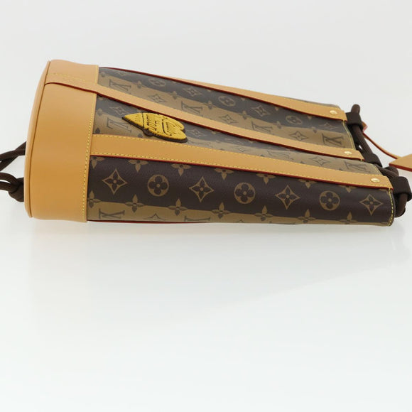 31989S VUITTON Monogram Stripe Randonnee messenger Shoulder M45968 Auth 31989SM