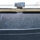 LOUIS VUITTON Monogram Satin Ange MM Hand Bag Black M92101 LV Auth 31990AV-18