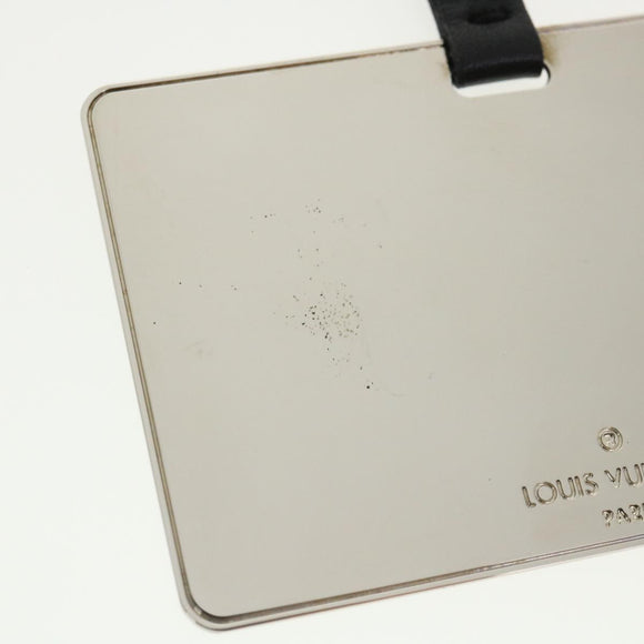 LOUIS VUITTON Monogram Satin Ange MM Hand Bag Black M92101 LV Auth 31990AV