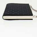 LOUIS VUITTON Monogram Satin Ange MM Hand Bag Black M92101 LV Auth 31990AV-3