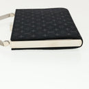 LOUIS VUITTON Monogram Satin Ange MM Hand Bag Black M92101 LV Auth 31990AV-4