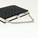 LOUIS VUITTON Monogram Satin Ange MM Hand Bag Black M92101 LV Auth 31990AV-6